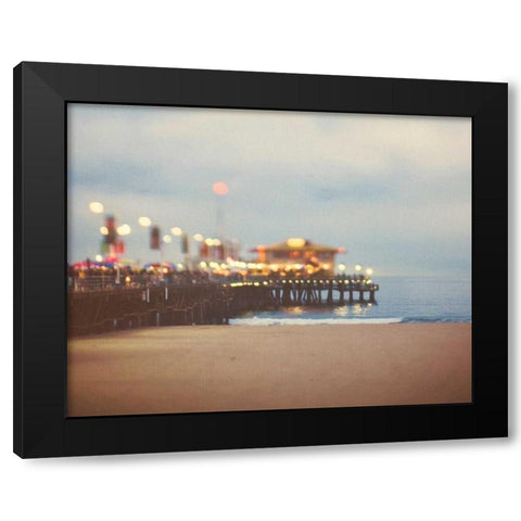 Beach Candy Black Modern Wood Framed Art Print by Soffia, Myan