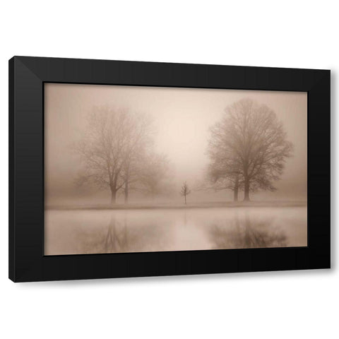 The Family Black Modern Wood Framed Art Print with Double Matting by Svibilsky, Igor