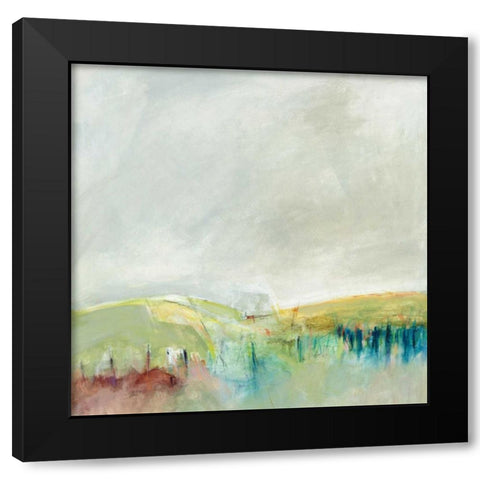Marking Out the Morning Black Modern Wood Framed Art Print with Double Matting by Sheridan, Alice