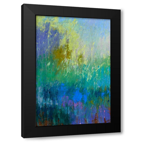 Landscape Within - Left Black Modern Wood Framed Art Print with Double Matting by Schmidt, Jane