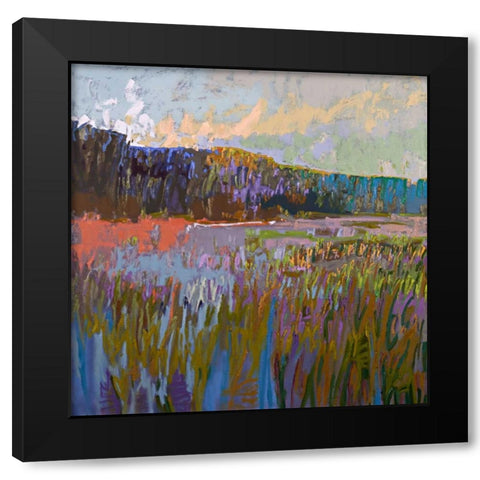 More than the Eye Can See Black Modern Wood Framed Art Print by Schmidt, Jane