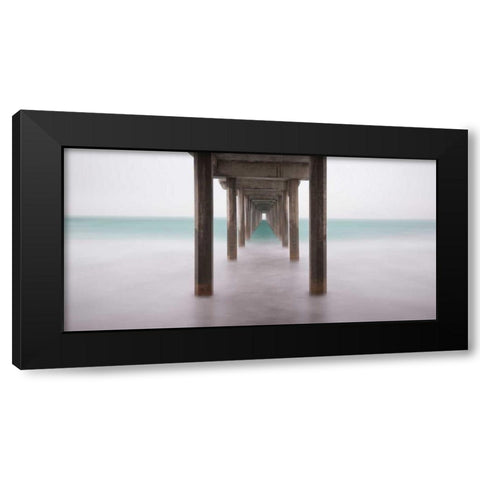 Poseidons Gate Black Modern Wood Framed Art Print with Double Matting by Sie, Lee
