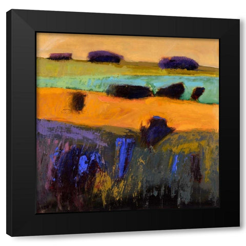 From What I Imagined Black Modern Wood Framed Art Print by Schmidt, Jane