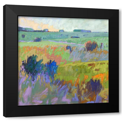 From Here to There Black Modern Wood Framed Art Print by Schmidt, Jane