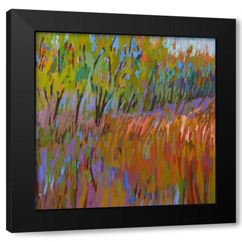 Pastoral XVII Black Modern Wood Framed Art Print by Schmidt, Jane
