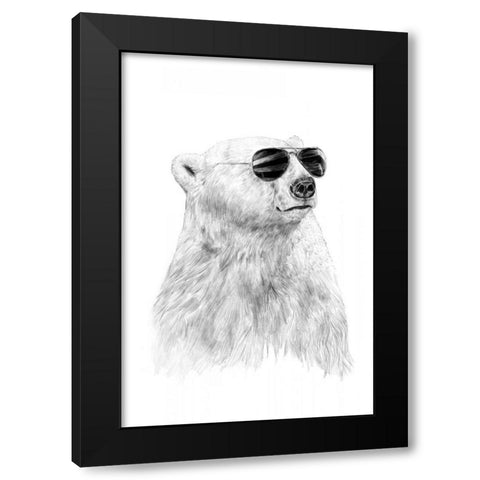 Dont Let The Sun Go Down Black Modern Wood Framed Art Print with Double Matting by Solti, Balazs