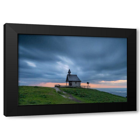 Close To Heaven Black Modern Wood Framed Art Print with Double Matting by Schneidersmann, Anne
