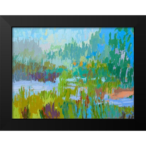 Southern Charm II Black Modern Wood Framed Art Print by Schmidt, Jane