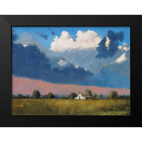Approaching Storm Black Modern Wood Framed Art Print by Stotts, Thomas