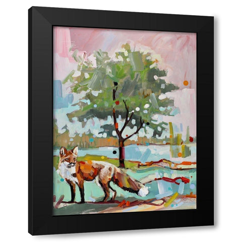 Last Chance Black Modern Wood Framed Art Print with Double Matting by Swanson, Adam