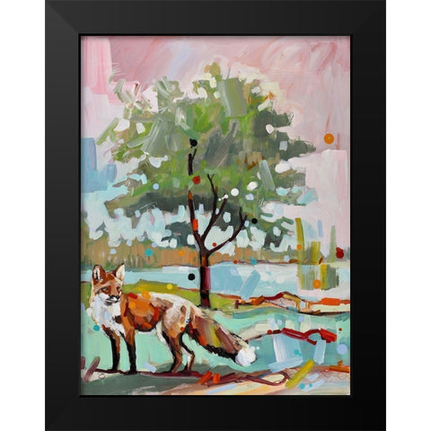 Last Chance Black Modern Wood Framed Art Print by Swanson, Adam