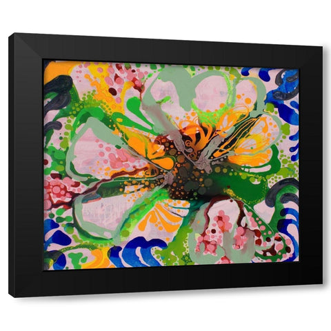 A Moment in Time Black Modern Wood Framed Art Print by Siegmann, Sofie