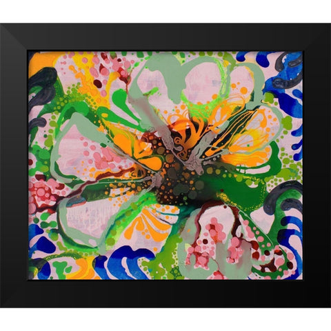 A Moment in Time Black Modern Wood Framed Art Print by Siegmann, Sofie