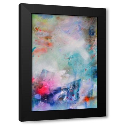 Hope No. 9 Black Modern Wood Framed Art Print with Double Matting by Schubert, Bea Garding