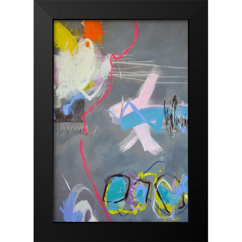 A Dream No. 2 Black Modern Wood Framed Art Print by Schubert, Bea Garding