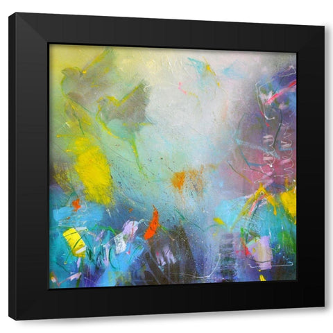 I Saw a New Heaven Black Modern Wood Framed Art Print by Schubert, Bea Garding