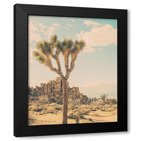 JT Black Modern Wood Framed Art Print with Double Matting by Soffia, Myan