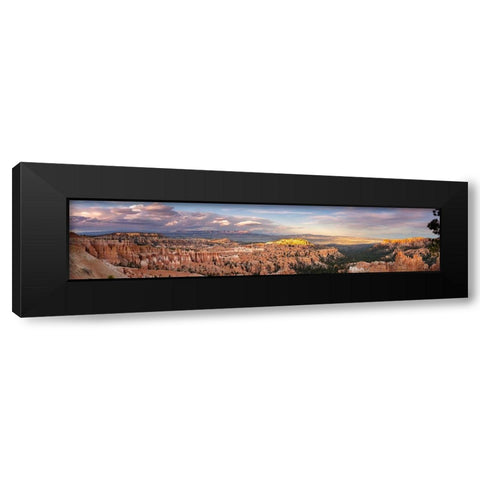 Sunset Storm Clouds Black Modern Wood Framed Art Print with Double Matting by Severn, Shawn/Corinne