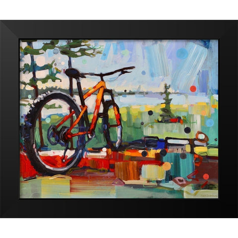 Wilder Black Modern Wood Framed Art Print by Swanson, Adam