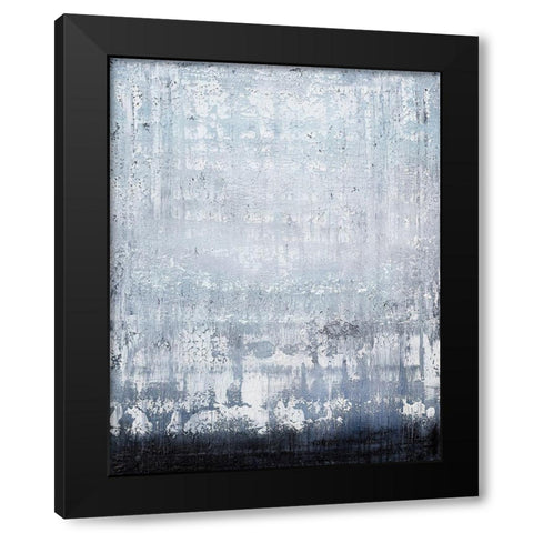 Dark Earth No. 1 Black Modern Wood Framed Art Print with Double Matting by Smach, Radek