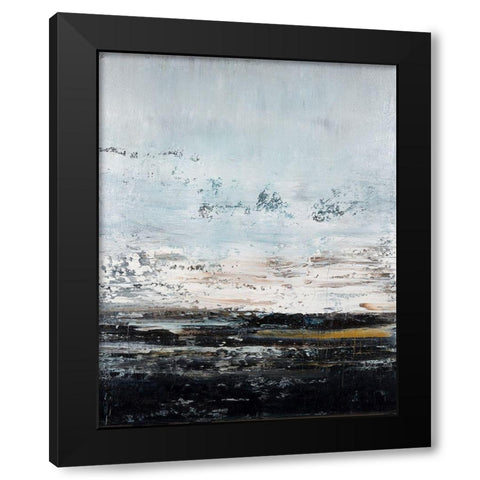 Dark Earth No. 3 Black Modern Wood Framed Art Print by Smach, Radek