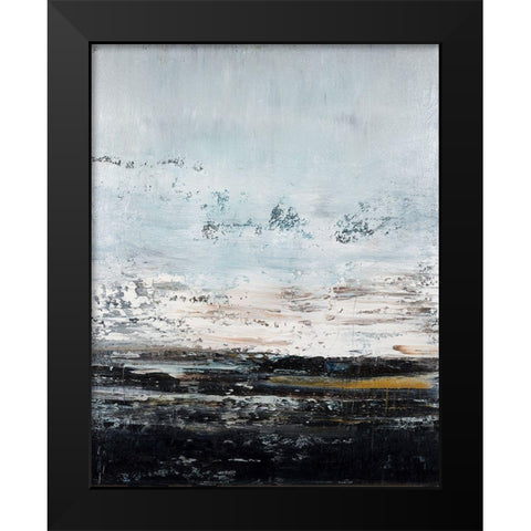 Dark Earth No. 3 Black Modern Wood Framed Art Print by Smach, Radek