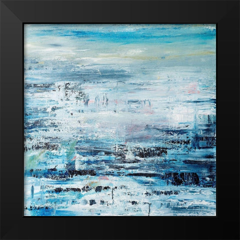Oceanside No. 1 Black Modern Wood Framed Art Print by Smach, Radek