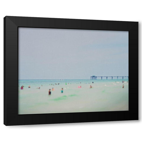 Dreams of The Gulf Coast Black Modern Wood Framed Art Print by Soffia, Myan