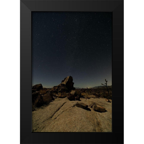 Mohave at Night No. 2 Black Modern Wood Framed Art Print by Severn, Shawn/Corinne