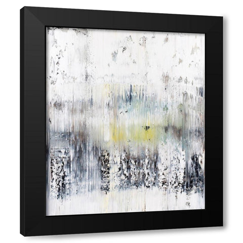 Winter Shadow Black Modern Wood Framed Art Print by Smach, Radek