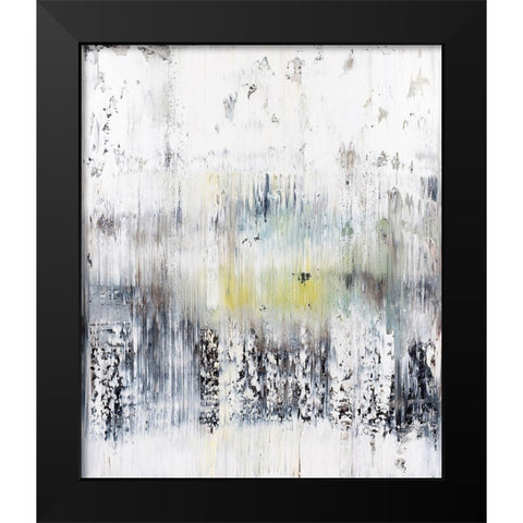 Winter Shadow Black Modern Wood Framed Art Print by Smach, Radek