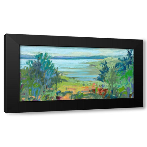 On A Clear Day Black Modern Wood Framed Art Print with Double Matting by Schmidt, Jane