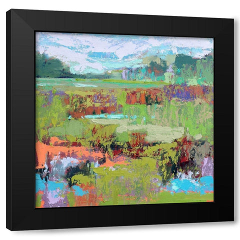 Southern Comfort Black Modern Wood Framed Art Print by Schmidt, Jane