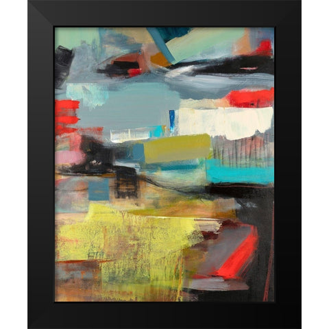 Sky Black Modern Wood Framed Art Print by Schuerbeke, Deanna