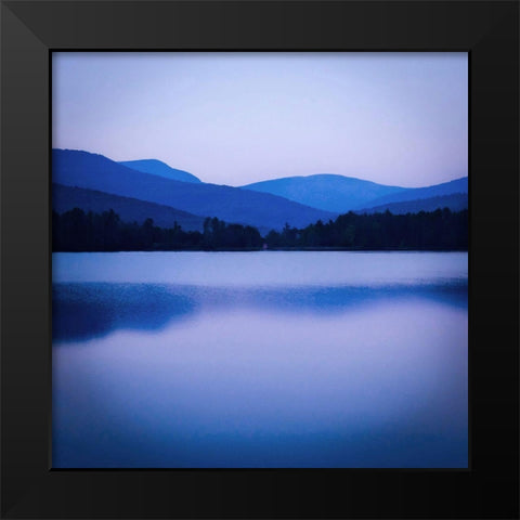 Dusk Cooper Lake Black Modern Wood Framed Art Print by Sinclair, Kelly