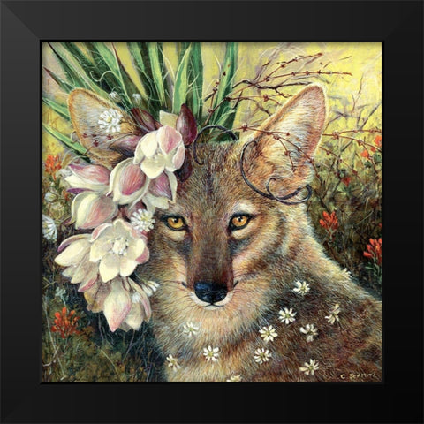 Death Valley Beauty Black Modern Wood Framed Art Print by Schmitz, Carolyn