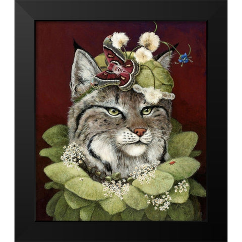 Forest Ruff Black Modern Wood Framed Art Print by Schmitz, Carolyn