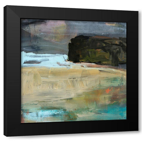 Looking Out Black Modern Wood Framed Art Print by Schuerbeke, Deanna