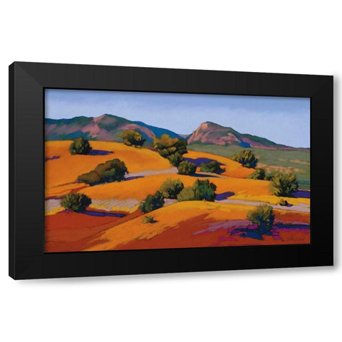 Juniper Hills Black Modern Wood Framed Art Print with Double Matting by Silverwood, Mary