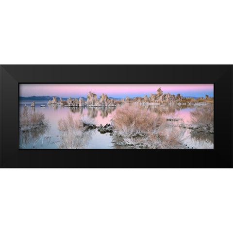 Mono Lake Sunset Black Modern Wood Framed Art Print by Thomas, Alain