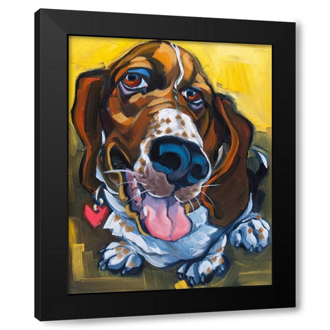 The Art of Persuasion Black Modern Wood Framed Art Print with Double Matting by Townsend, Connie R.