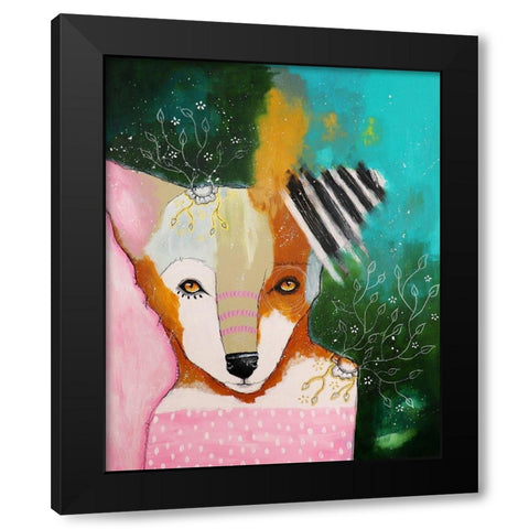 Live to Your Fullest Potential Black Modern Wood Framed Art Print by The Secret Hermit