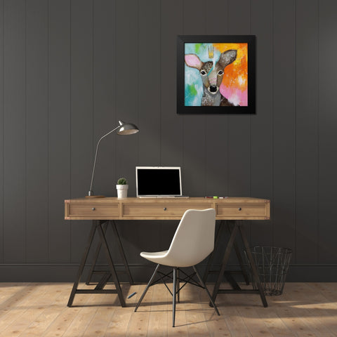 Lost in a Dream Black Modern Wood Framed Art Print by The Secret Hermit
