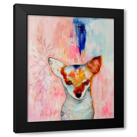 New Tricks Discovered Black Modern Wood Framed Art Print by The Secret Hermit