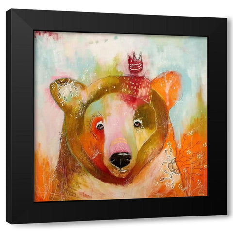 The Journey of Becoming Black Modern Wood Framed Art Print by The Secret Hermit