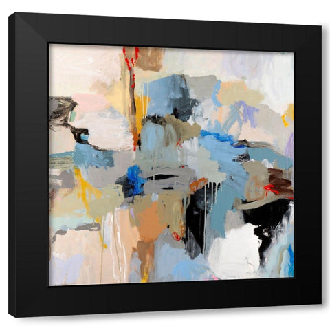 Santa Fe Black Modern Wood Framed Art Print by Tover, Jeffrey