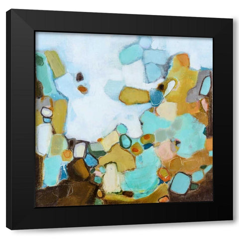 Along the Way Black Modern Wood Framed Art Print with Double Matting by Van Landuyt, Jamie
