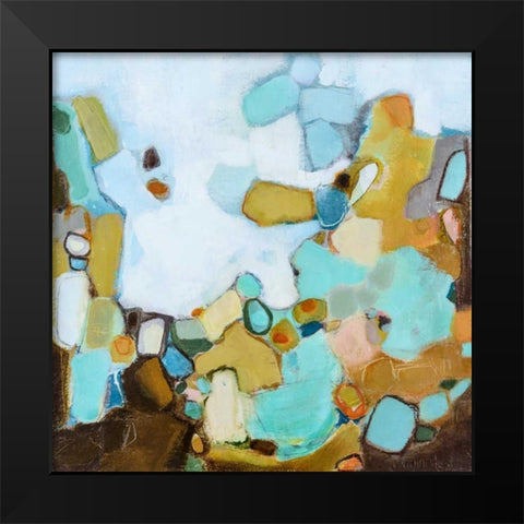 Along the Way Black Modern Wood Framed Art Print by Van Landuyt, Jamie