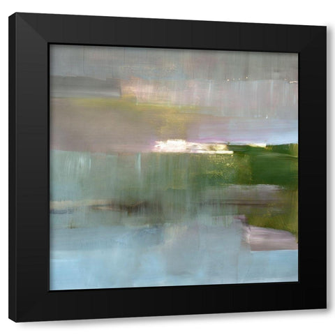 Spatial Composition 07.10.2019 Black Modern Wood Framed Art Print by Villafane, Stephane
