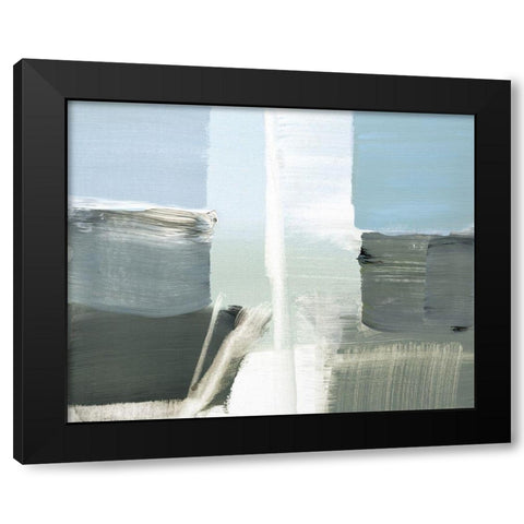 Spatial Composition 12.10.2017 Black Modern Wood Framed Art Print by Villafane, Stephane
